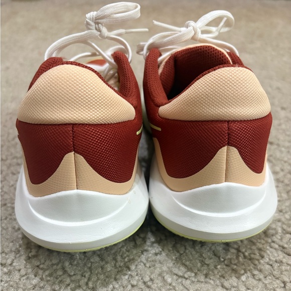 Nike Precision VI Rugged Orange/Lemon Twist Basketball Shoes 6.5 - Picture 5 of 7